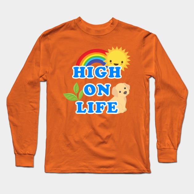 High on Life Long Sleeve T-Shirt by lilmousepunk